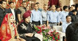 আন্দালিব রহমান পার্থর মেয়ের বিয়েতে প্রধানমন্ত্রী