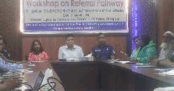 হাকিমপুরে ল্যাম্ব হাসপাতালের উদ্যোগে রেফারেল পাথওয়ে বিষয়ক কর্মশালা