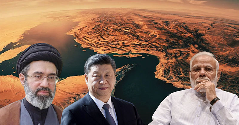 ভারতীয় বিশ্লেষকেরা মনে করেন, ইরান চীনের সঙ্গে মিলে হরমুজ প্রণালিতে নিয়ন্ত্রণ স্থায়ী করতে পারে, যা ভারতের স্বার্থের জন্য ক্ষতিকর হবে। ছবি: সংগৃহীত