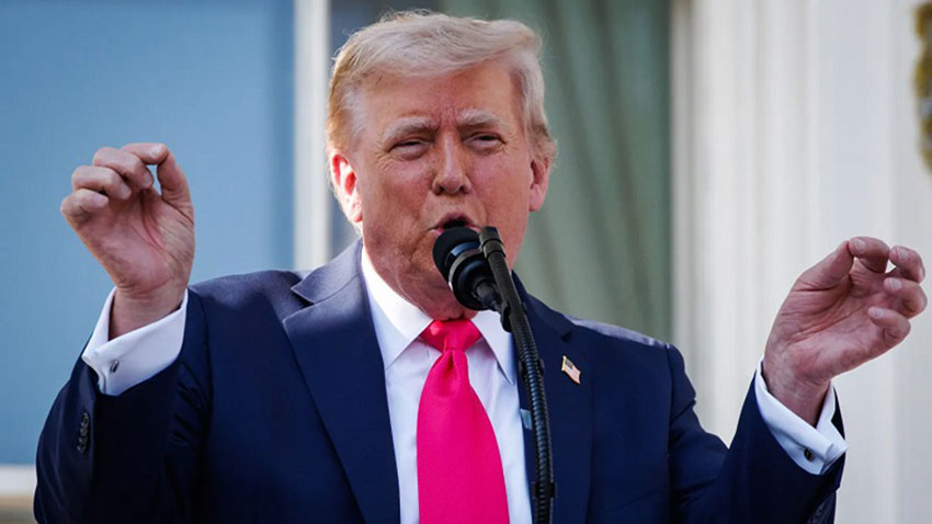 মার্কিন প্রেসিডেন্ট ডোনাল্ড ট্রাম্প।  ছবি : সংগৃহীত