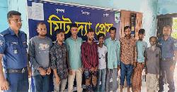 হাকিমপুরে মাদকসহ বিভিন্ন মামলায় ওয়ারেন্টভুক্ত ৯ আসামি গ্রেপ্তার
