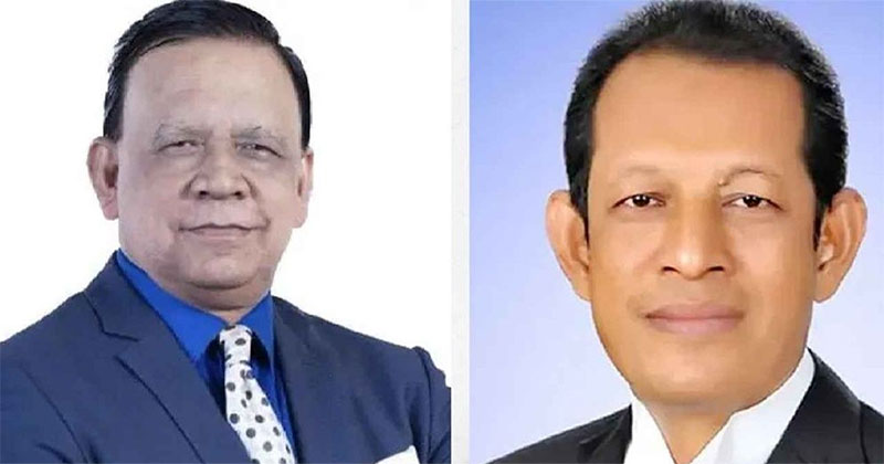ব্যারিস্টার এ এম মাহবুব উদ্দিন খোকন ও আইনজীবী মোহাম্মদ আলী। ছবি-সংগৃহীত