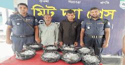 হিলিতে ২ হাজার পিস অ্যাম্পলসহ ২ জন গ্রেপ্তার