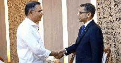 প্রধানমন্ত্রী তারেক রহমানের সঙ্গে বিদায়ী সাক্ষাৎ প্রণয় ভার্মার