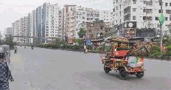 ঈদের টানা ছুটিতে ফাঁকা ঢাকা