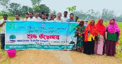 প্রধানমন্ত্রীর নির্দেশনা অনুযায়ী গোবিন্দগঞ্জে বৃক্ষরোপণ কর্মসূচির উদ্বোধন