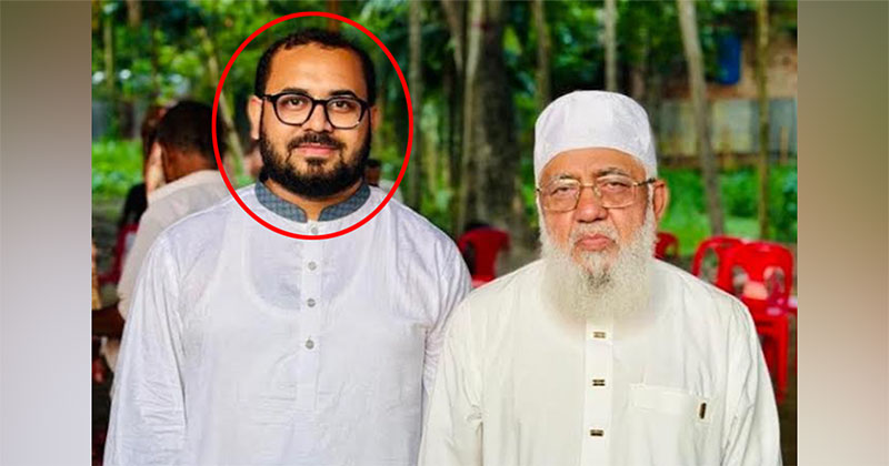 এমপির সঙ্গে তার পিএস। ছবি : সংগৃহীত