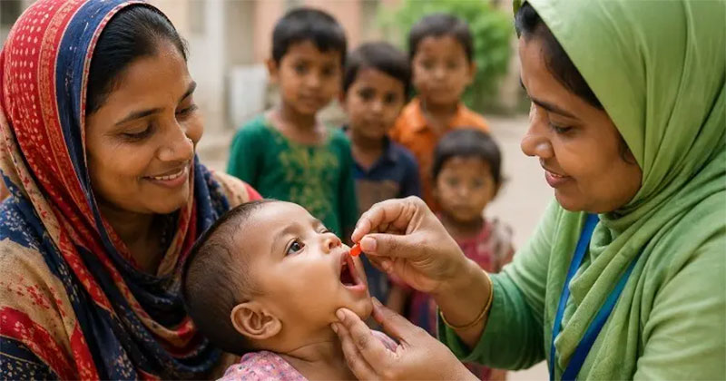সারাদেশে শুরু ভিটামিন ‘এ প্লাস’ ক্যাম্পেইন, ক্যাপসুল পাবে ২ কোটি ৩৫ লাখ শিশু