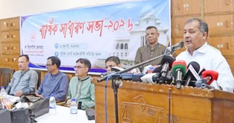 ল’ রিপোর্টার্স ফোরামের বার্ষিক সাধারণ সভা ও রজতজয়ন্তী অনুষ্ঠানে প্রধান অতিথির বক্তব্য দেন তথ্যমন্ত্রী জহির উদ্দিন স্বপন