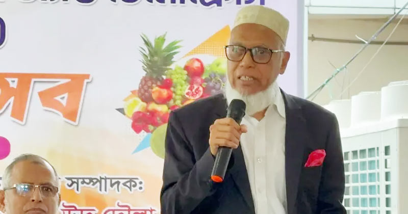 ইসি সচিবালয়ে আরএফইডি আয়োজিত অনুষ্ঠানে কথা বলছেন আব্দুর রহমানেল মাছউদ