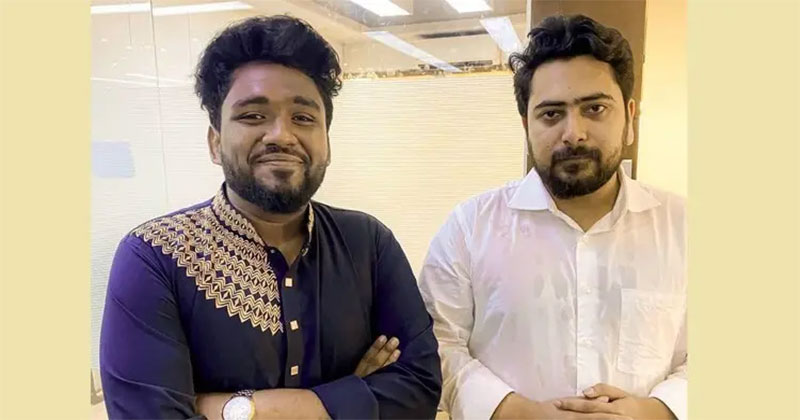 নাহিদ ইসলামের সঙ্গে ফাইয়াজ তাজরিয়ান/ছবি: সংগৃহীত