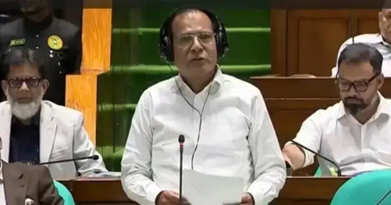 সংসদে দুর্যোগ ব্যবস্থাপনা ও ত্রাণমন্ত্রী আসাদুল হাবিব দুলু/সংগৃহীত ছবি