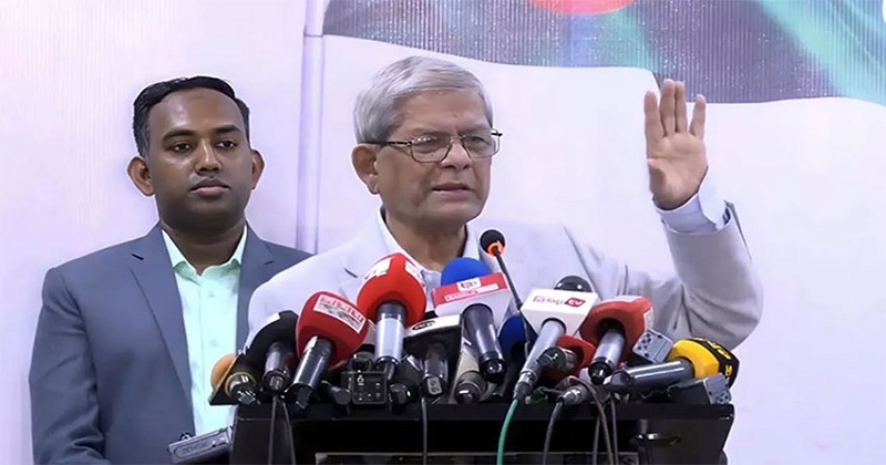 সমৃদ্ধির স্বার্থেই ঢাকার পাশে প্রয়োজন বেইজিংকে : মির্জা ফখরুল