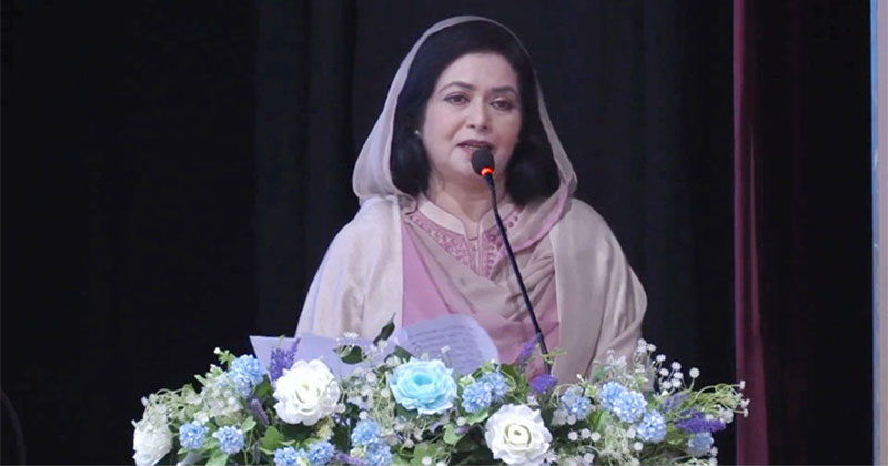 অনুষ্ঠানে বক্তব্য রাখেন প্রধানমন্ত্রীর সহধর্মিণী ও জিয়াউর রহমান ফাউন্ডেশনের ভাইস প্রেসিডেন্ট বিশিষ্ট চিকিৎসক ডা. জুবাইদা রহমান।