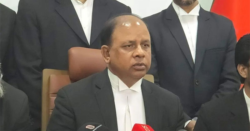 চিফ প্রসিকিউটর মো. আমিনুল ইসলাম