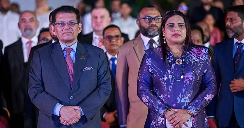 মালদ্বীপের প্যারেডে বাংলাদেশের পররাষ্ট্রমন্ত্রীর অংশগ্রহণ