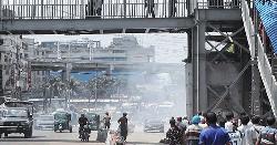 মহাখালীতে আওয়ামী লীগের ককটেল বিস্ফোরণ, আটক ৪