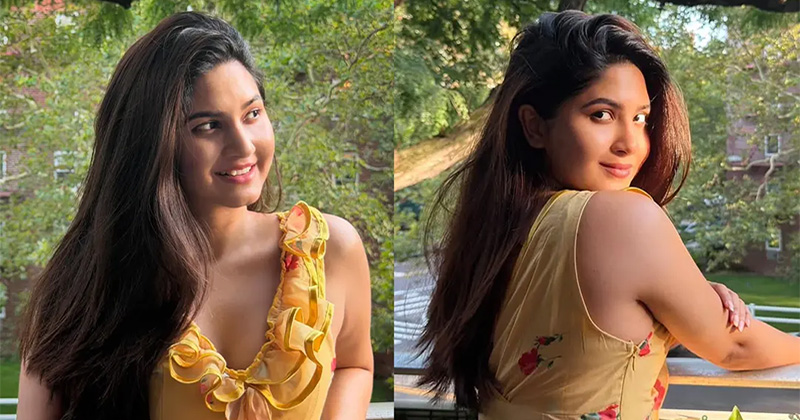 অভিনেত্রী অর্চিতা স্পর্শিয়ার ছবির কোলাজ। ছবি- ফেসবুক।