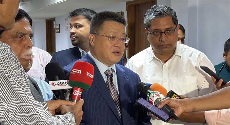বাংলাদেশে নিযুক্ত চীনের রাষ্ট্রদূত ইয়াও ওয়েন/ছবি
