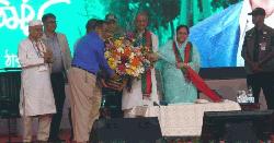 বিশাল গণসংবর্ধনায় রাষ্ট্রপতি বললেন ‘আমি তোমাদেরই লোক’