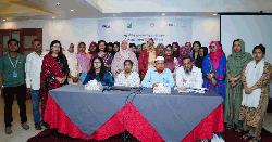 স্যানিটারি ন্যাপকিন বিক্রয়ে ডাব্লিউএসইউপি’র নারী উদ্যোক্তা তৈরির প্রশিক্ষণ
