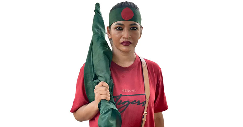 অভিনেত্রী আজমেরী হক বাঁধন। ছবি: ফেসবুক থেকে