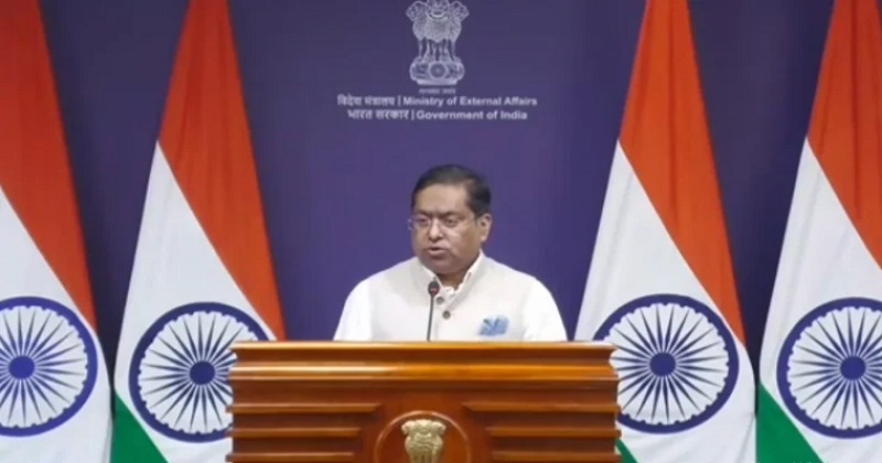 ভারতের পররাষ্ট্র মন্ত্রণালয়ের মুখপাত্র রণধীর জয়সোয়াল :  ফাইল ছবি