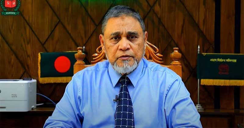 প্রধান নির্বাচন কমিশনার এ এম এম নাসির উদ্দিন