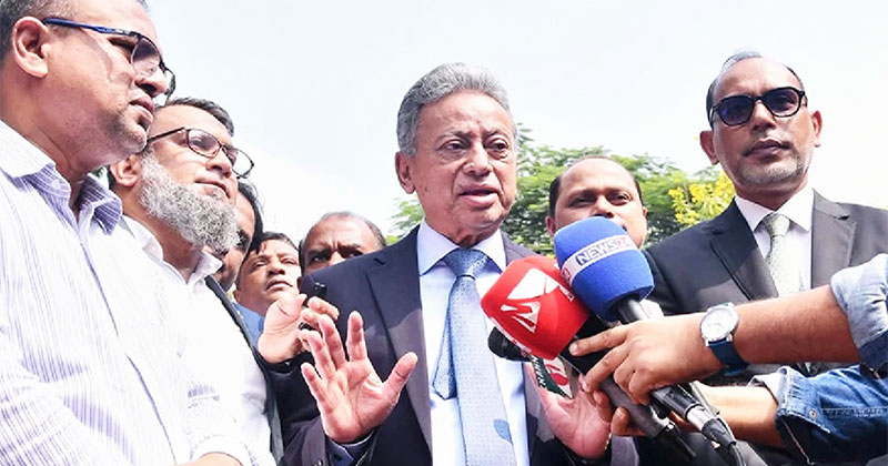 অর্থমন্ত্রী আমির খসরু মাহমুদ চৌধুরী