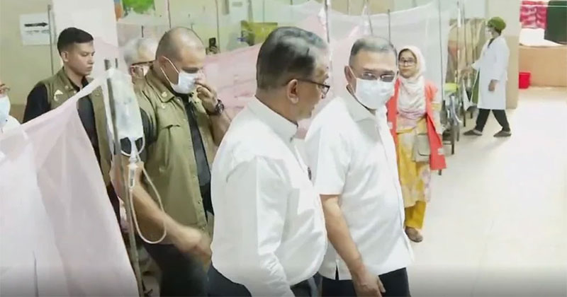 আগারগাঁওয়ে বাংলাদেশ শিশু হাসপাতাল ও ইনস্টিটিউট আকস্মিক পরিদর্শন করেন প্রধানমন্ত্রী তারেক রহমান। ছবি: ভিডিও থেকে নেওয়া