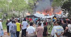 গাজীপুরে কারখানার গুদামে অগ্নিকাণ্ডে ৮০ কোটি টাকার ক্ষতি দাবি
