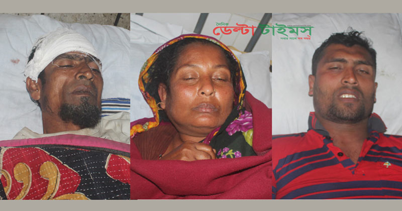 পাওনা টাকা চাওয়ায় হামলায় একই পরিবারের ৩ জন আহত